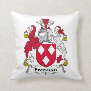 Freeman Family Crest Cushion