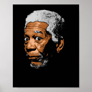 Freeman Funny Pop Art Sticker  Poster