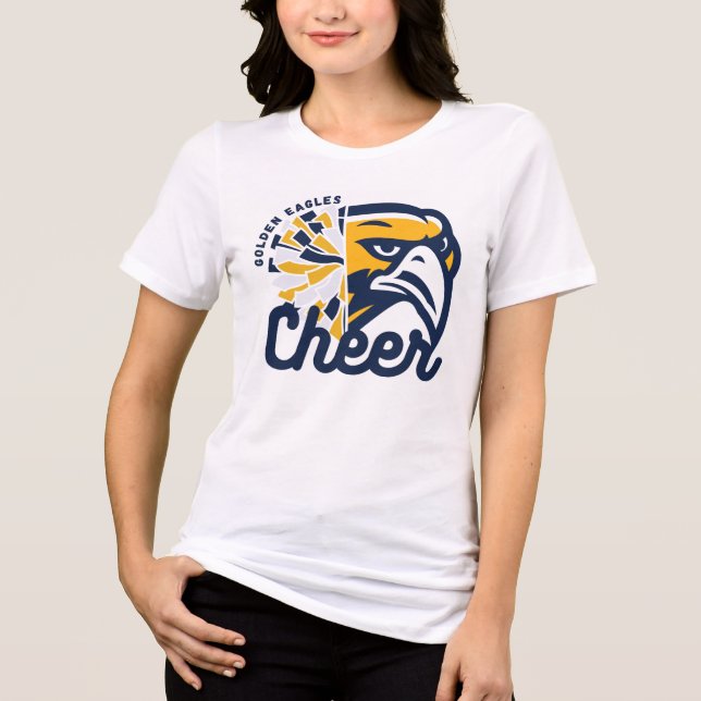 Freeman High School Cheer - Katy Tri-Blend Shirt (Front)