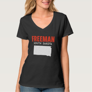 Freeman South Dakota USA State America Travel Sout T-Shirt