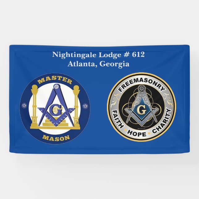 Freemason Banner (Horizontal)