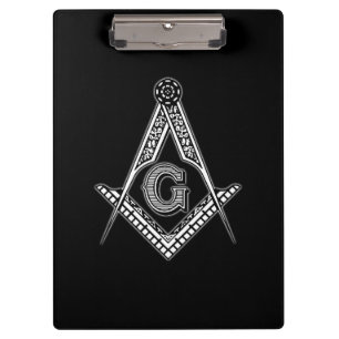 Freemason (Black) Clipboard