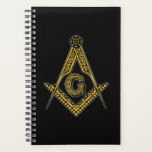 Freemason (Black & Gold) Planner<br><div class="desc">Freemason (Black & Gold)</div>