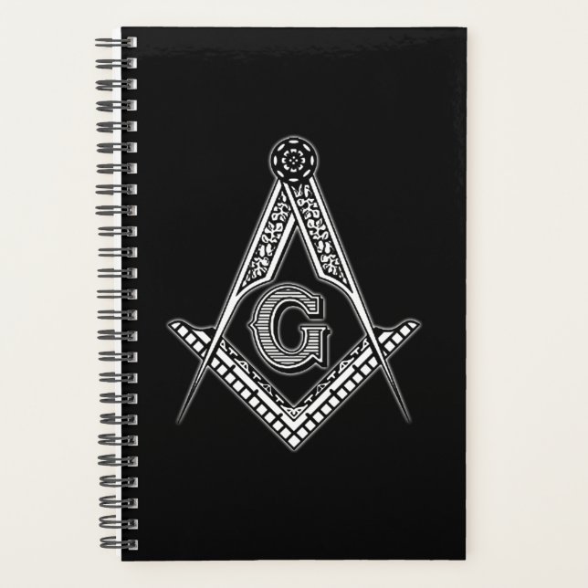 Freemason (Black) Planner (Front)