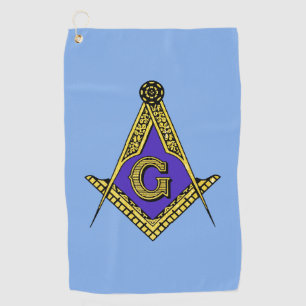 Freemason (Blue) Golf Towel