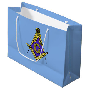 Freemason (Blue) Large Gift Bag