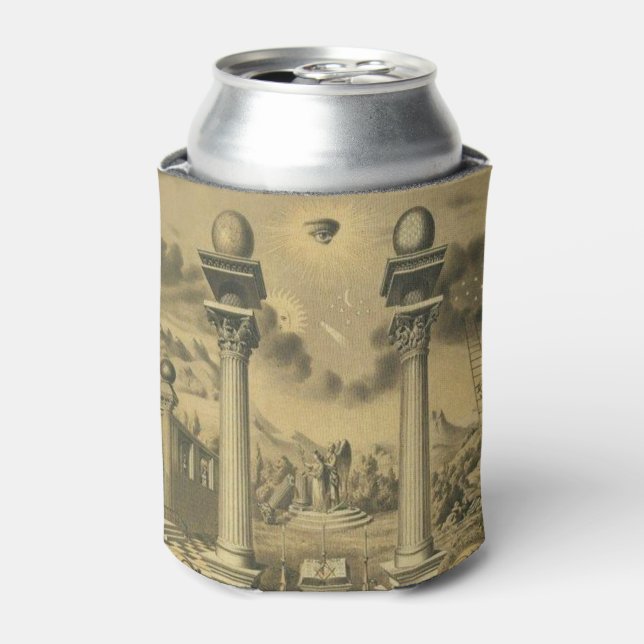 Freemason Can Cooler (Can Front)