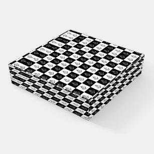 Freemason Checkered Pattern Paperweight