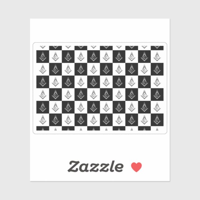Freemason Chequered Pattern (Sheet)