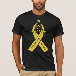 Freemason Childhood Cancer Awareness  T-Shirt