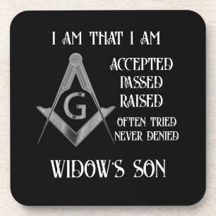 Freemason  coaster
