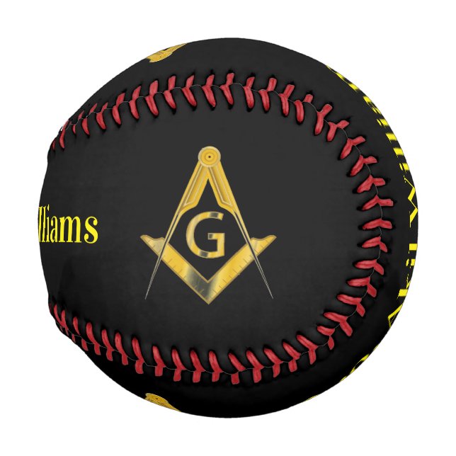 Freemason Custom Baseball (Back Left)