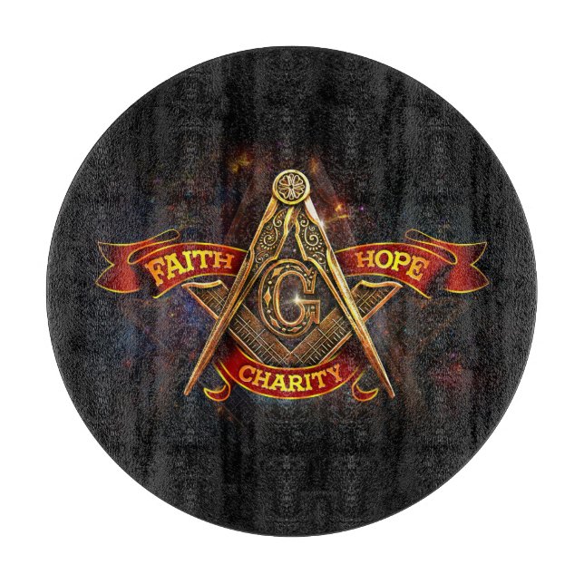 Freemason Cutting Board (Front)