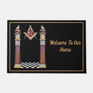 Freemason Doormat