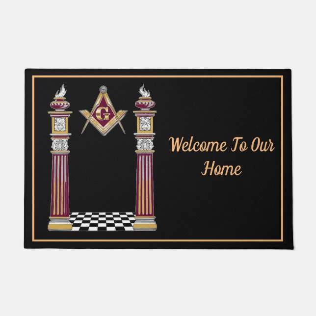 Freemason Doormat (Front)