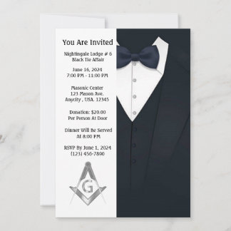 Freemason invitations