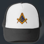 Freemason Mason Charity Masonic Lodge Trucker Hat<br><div class="desc">So mote it be,  Freemason,  charity,  Masonic symbol hat.</div>