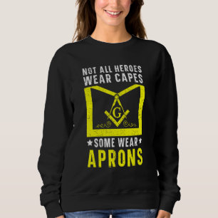Freemason Masonic Fraternal Freemasonry Square Com Sweatshirt