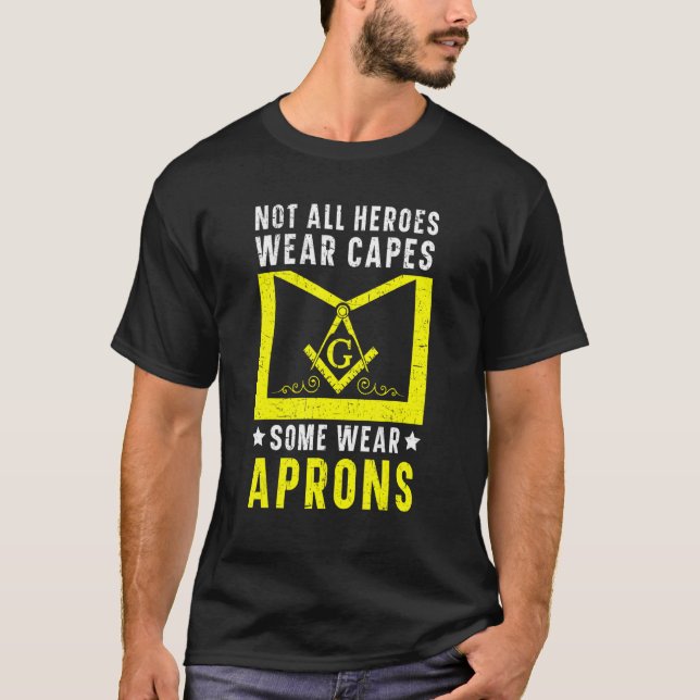 Freemason Masonic Fraternal Freemasonry Square Com T-Shirt (Front)