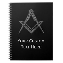 Freemason Masonic Gifts Square and Compass Black