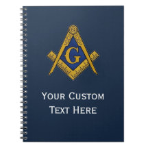 Freemason Masonic Gifts Square and Compass Blue