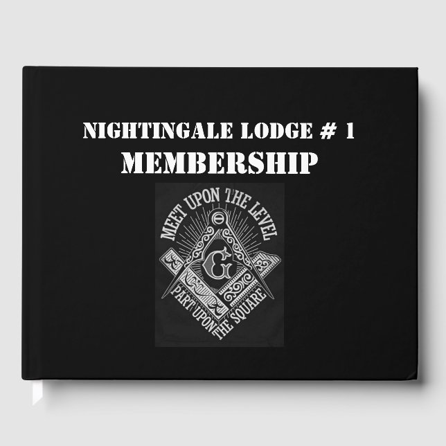Freemason Membership Book (Front)