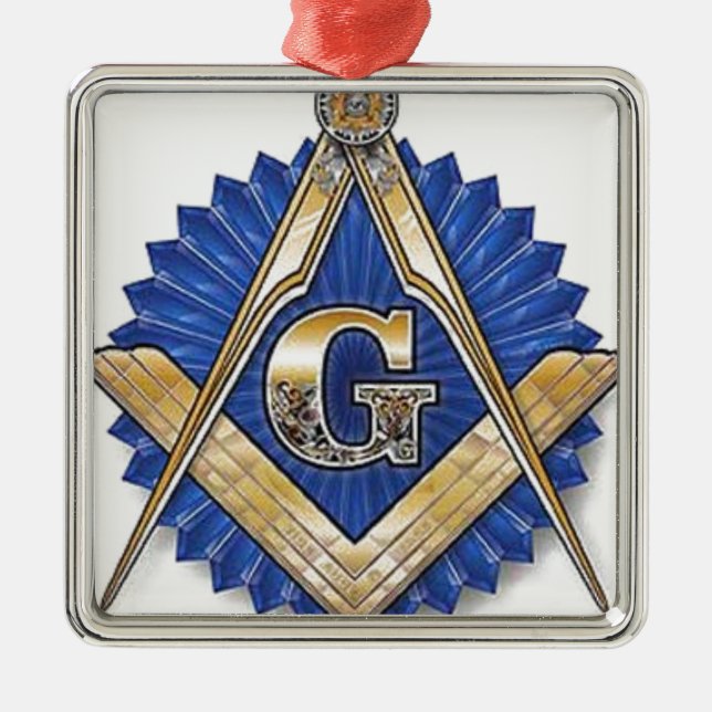 Freemason Metal Tree Decoration (Front)