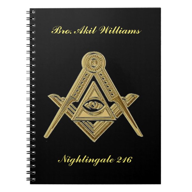 Freemason  notebook (Front)