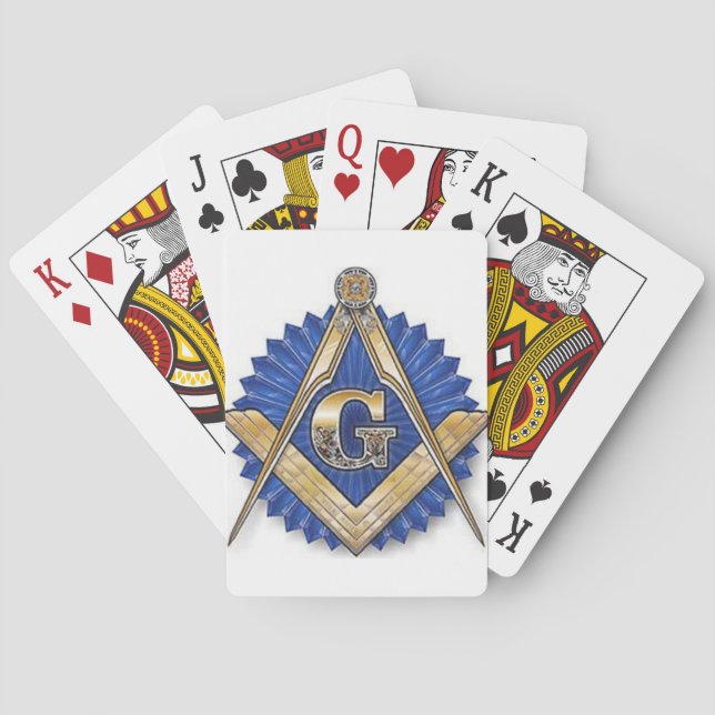 Freemason Playing Cards (Back)