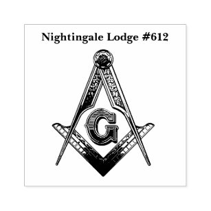 Freemasons Rubber Stamps Self Inking Stamps Zazzle UK