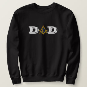 Freemason Square and Compass Charity Masonic Dad Sweatshirt