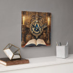 Freemason Square Wall Clock<br><div class="desc">Freemason Square Wall Clock</div>