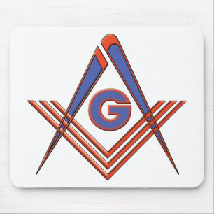 Freemason symbol mouse mat