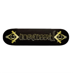 Freemason Symbol Skateboard