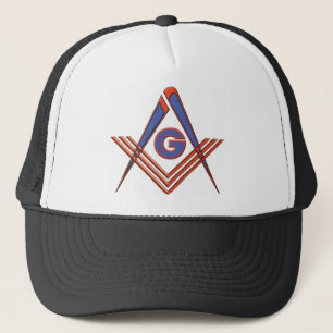 Freemason symbol trucker hat