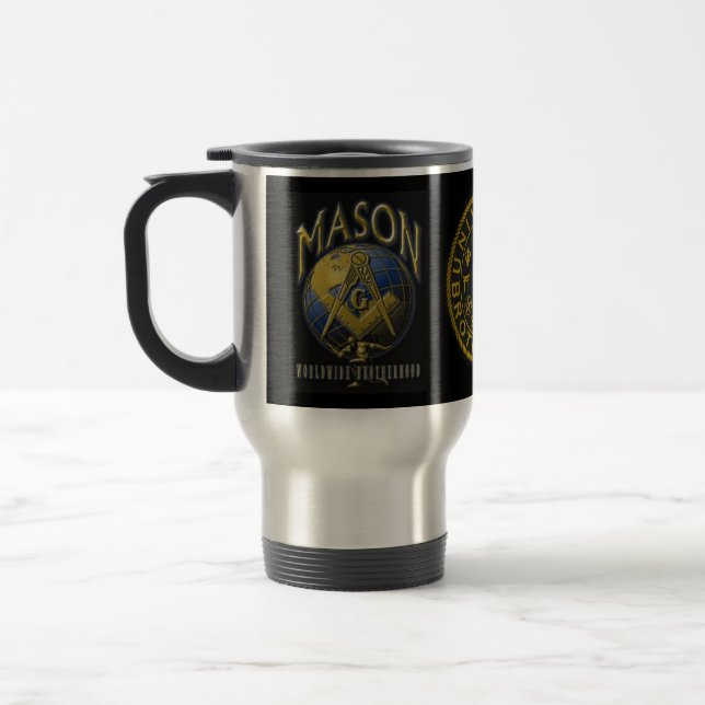Freemason Travel Mug (Left)