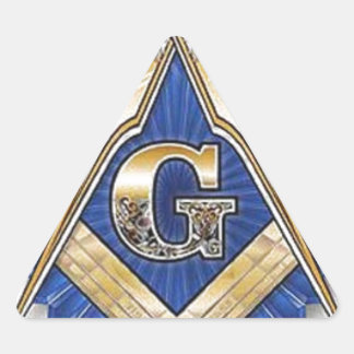 Freemason Triangle Sticker