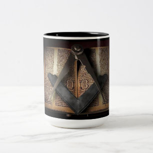 Freemason  Two-Tone coffee mug