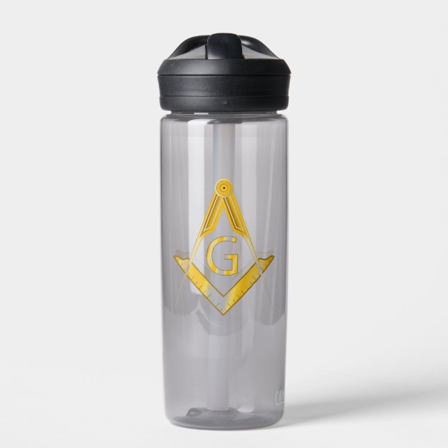 Freemason  water bottle (Front)