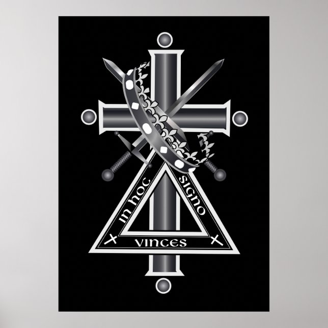 Freemasonic cross poster (Front)