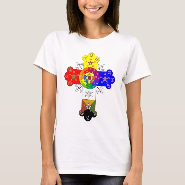 Freemasonic Rosy Cross T-Shirt (Front)