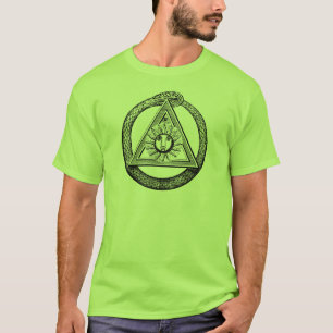 Freemasonry All Seeing Eye Masonic Symbol T-Shirt