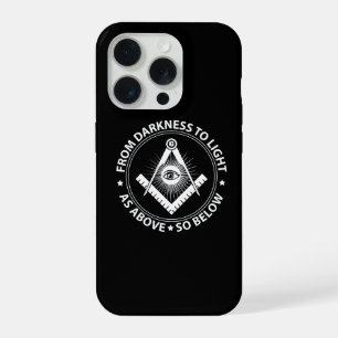Freemasonry emblem iPhone 15 pro case