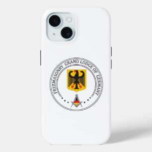 Freemasonry lodge of Germany iPhone 15 Case