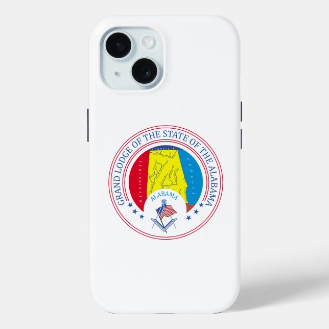Freemasonry lodge of the state of Alabama Case-Mate iPhone Case (Back)