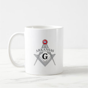 Freemasonry lodge of the state of Arkansas Coffee Mug