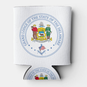 Freemasonry lodge of the state of Delaware Can Cooler