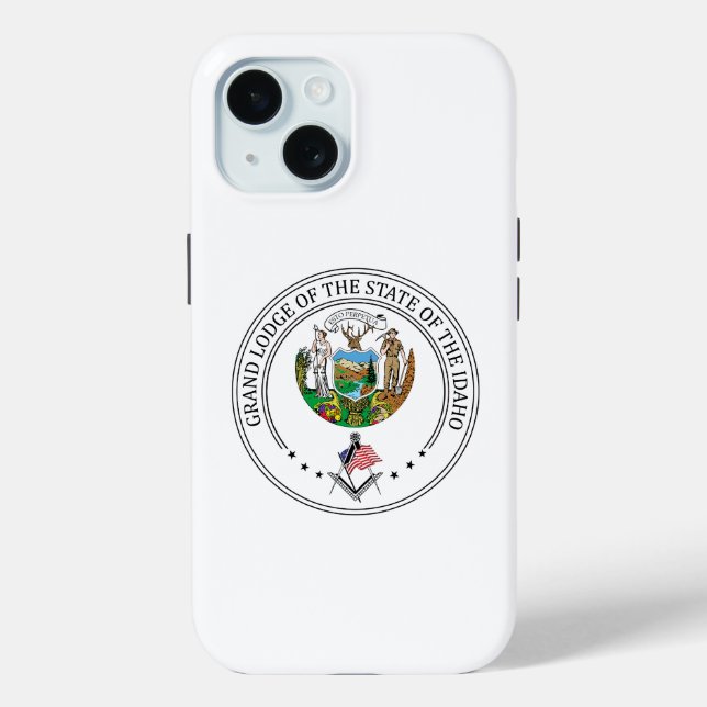 Freemasonry lodge of the state of Idaho Case-Mate iPhone Case (Back)