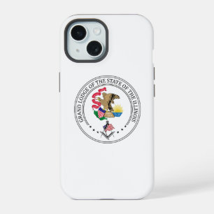 Freemasonry lodge of the state of Illinois iPhone 15 Case