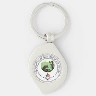 Freemasonry lodge of the state of Indiana Key Ring